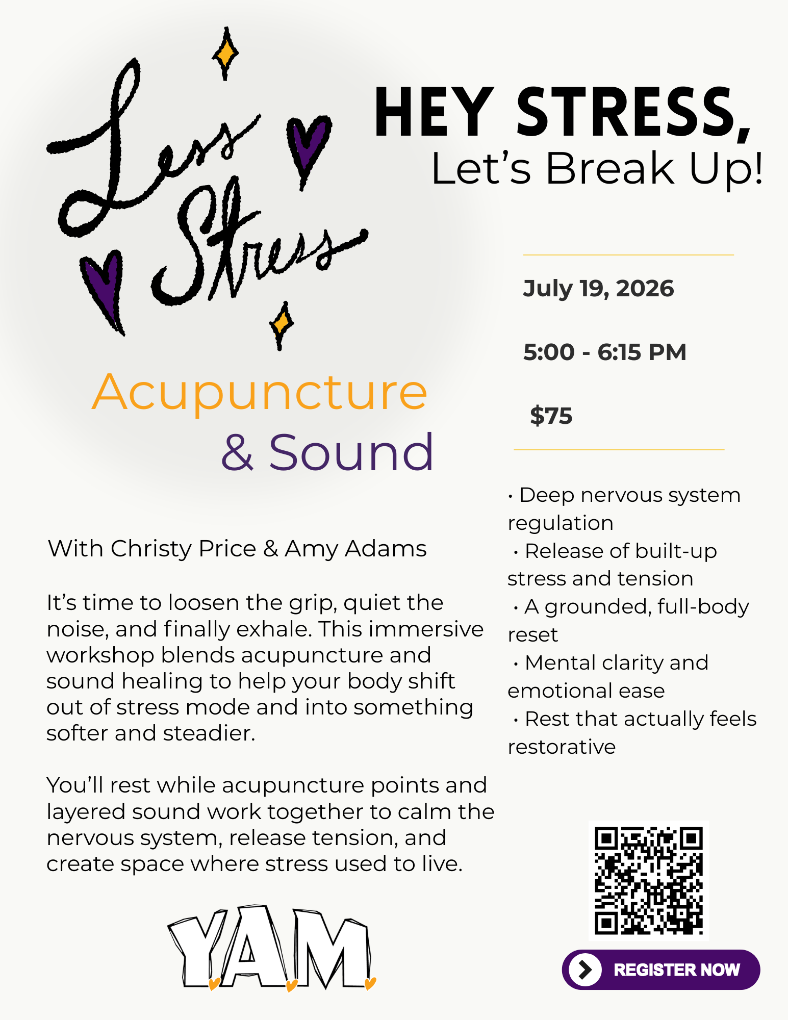 Acupuncture And Sound - Flyer (1)