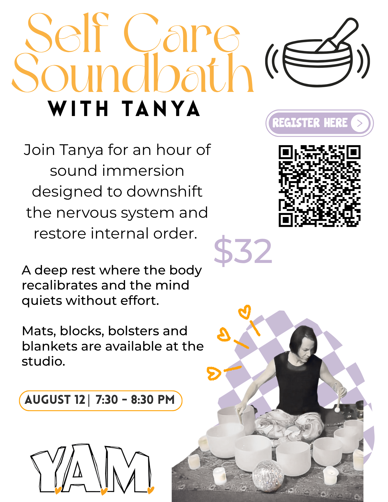 August 2026 Tanya Sound bath FLYER